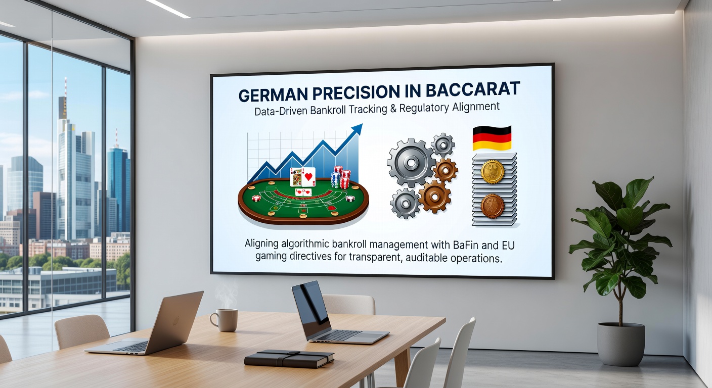 Übersicht über Bankroll-Tracking-Daten und Compliance-Berichte auf einer deutschen Baccarat-Plattform