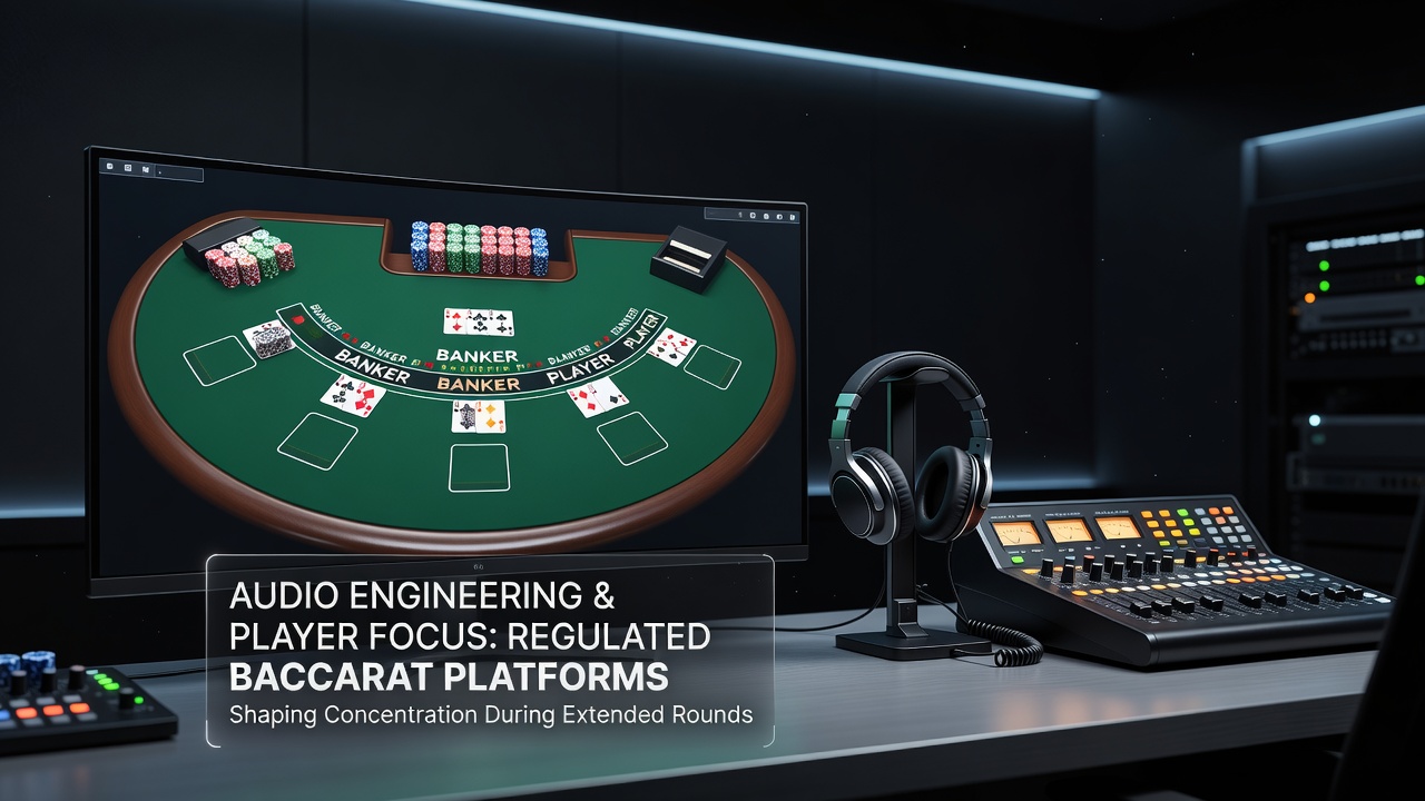 Audio-Engineering in Baccarat-Sessions auf regulierten Plattformen