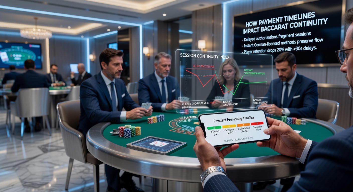 Mobile Baccarat-Session mit integrierter Zahlungsanzeige und Echtzeit-Updates in einer deutschen App