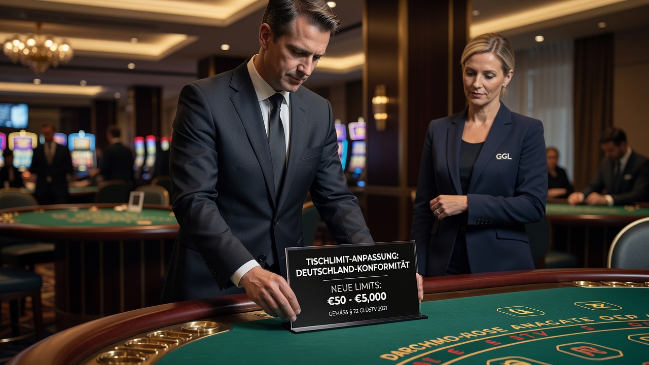Datenanalyse-Dashboard mit Baccarat-Limit-Statistiken und Compliance-Indikatoren